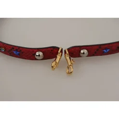 Dolce & Gabbana Tilbehør Til Tasker*Læder Skulderrem til Kvinders Håndtasker Rød