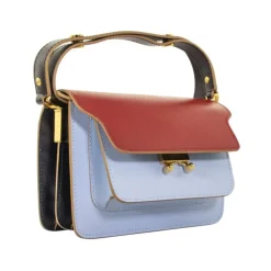 Marni Håndtasker*Rød-Blå Skuldertaske Multifarvet