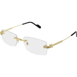 Cartier Briller*Rectangle Glasses Gul