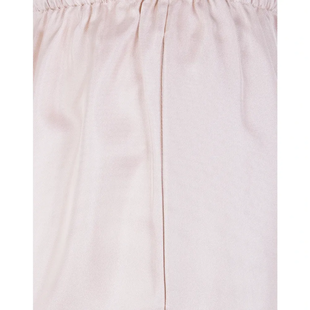 Róhe Bukser*Relaxed Silkebukser Pink