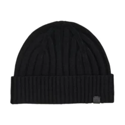 Ralph Lauren Huer & Kasketter*Ribbed Beanie Sort