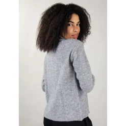 Gran Sasso Striktrøjer & Sweatere*Ribstrikket Rullekrave Sweater Grå