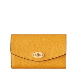 Mulberry Punge & Kortholder*RL6540/736P677 Medium Wallet Gul