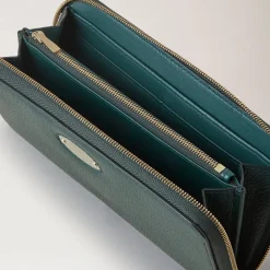 Mulberry Punge & Kortholder*RL5676-205Q633 Lille Klassisk Grain Wallet Grøn