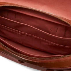 Filson Laptop Tasker*Robust Twill Læder Dokumentmappe Brun