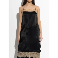 Munthe Kjoler*Rocco Slip Dress Sort