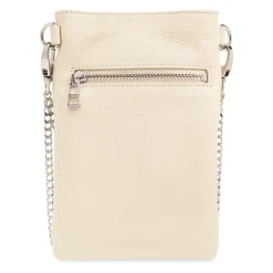 Zadig & Voltaire Bæltetasker*Rock Phone Holder på Kæde Beige