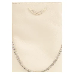 Zadig & Voltaire Bæltetasker*Rock Phone Holder på Kæde Beige