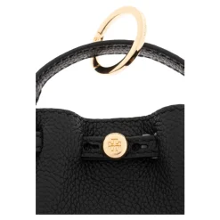 Tory Burch Tilbehør Til Tasker*Romy Bucket Taske Charm Sort