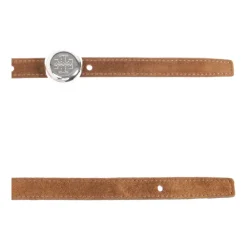 Tory Burch Bælter*Romy Reversibelt Ruskind Bælte Brun