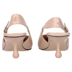 Jimmy Choo Pumps|Stiletter*Rosa Læder Højhælede Sandaler Pink