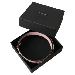 Dolce & Gabbana Tilbehør Til Tasker*Rosa Læder Skuldertaske Tilbehør Multifarvet