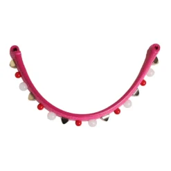 Dolce & Gabbana Tilbehør Til Tasker*Rosa Smykket Læder Taskehåndtag Strop Pink