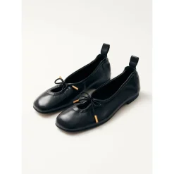 ALOHAS Ballerina Sko*Rosalind Læder Ballet Flats Sort