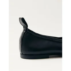 ALOHAS Ballerina Sko*Rosalind Læder Ballet Flats Sort
