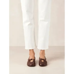 ALOHAS Ballerina Sko*Rosalind Læder Ballet Flats Brun