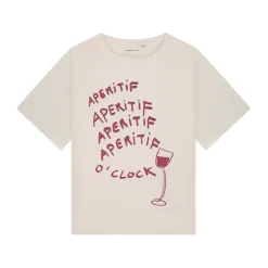 FABIENNE CHAPOT T-Shirts*Rose Wine T-shirt Hvid