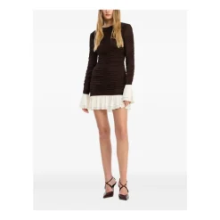 ROTATE Birger Christensen Kjoler*Rotate Dresses Brun