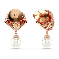 Swarovski Smykker*Ruffle Ørestikker med Krystal Beige