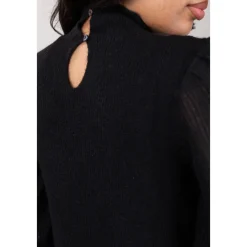 Gran Sasso Striktrøjer & Sweatere*Rullekrave Sweater Sort