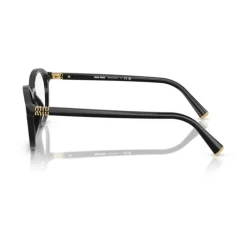 Miu Miu Briller*Runde Optiske Briller Sort