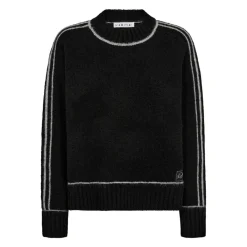 Haute L'Amitié Striktrøjer & Sweatere*Rundhalset strik Sort