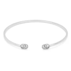 Gucci Smykker*Running Cuff Armbånd Grå