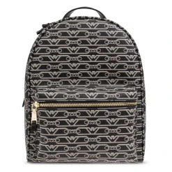 Emporio Armani Rygsække*Rygsæk med Monogram Sort