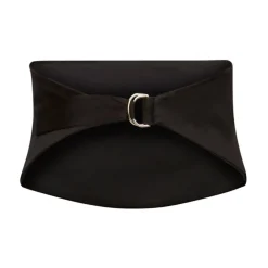 Nina Ricci Bælter*Satin Tuxedo Bælte Sort