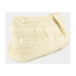 Sensi Studio Clutch*Seashell Mini Pung Kyst Elegance Beige