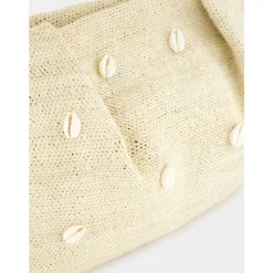 Sensi Studio Clutch*Seashell Mini Pung Kyst Elegance Beige