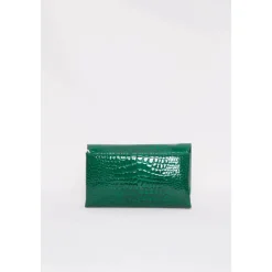 ViCOLO Punge & Kortholder*Shibuya Croc Skuldertaske Grøn