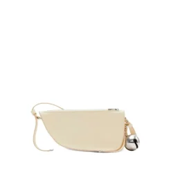 Burberry Bæltetasker*Shield Sling Mini Pearl Taske Beige