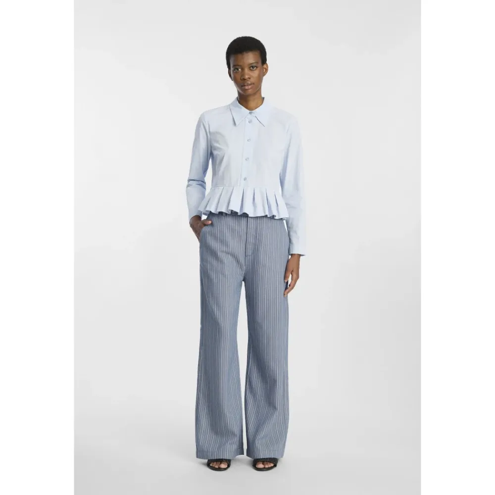 Munthe Bluser & Skjorter*Shirts Blå