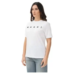 Marni T-Shirts*Short Sleeve T-shirt Hvid