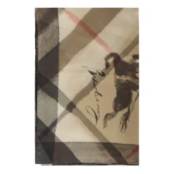 Burberry Tørklæder*Silke Twill Tørklæde Beige