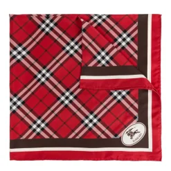 Burberry Tørklæder*Silketørklæde Rød