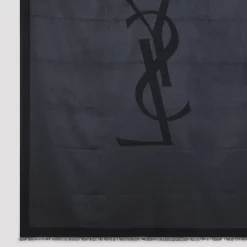 Saint Laurent Tørklæder*Silky Scarf Sort