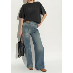 Maison Margiela Ballerina Sko*Sko med cut-out Tabi Brun