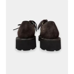 CALCE Snøresko*Sko med snørebånd Brun