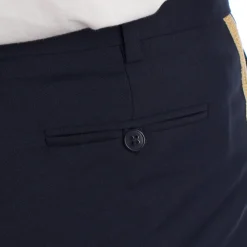 Zadig & Voltaire Bukser*Skreddersyet bukser med dekorativt sidebånd Blå