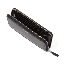 Marc Jacobs Punge & Kortholder*Slim Continental Pung med Frontlogo Sort