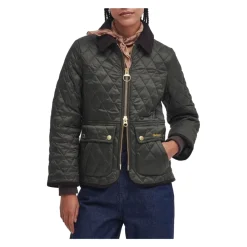 Barbour Jakker*Slim Fit Diamantquiltet Jakke Grøn