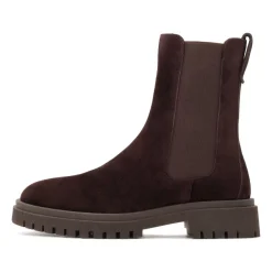 Kazar Chelsea Boots*Slip-on ruskindstøvler i farve Brun
