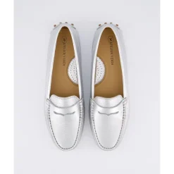 Gibaldi Loafers*Sølv Tropezienes Driver Sko Grå