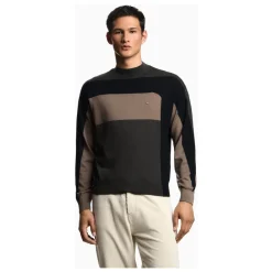 Emporio Armani Striktrøjer & Sweatere*Smalkas vilnas džemperis ar krāsu joslām Multifarvet