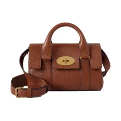 Mulberry Håndtasker*Small Classic Grain Bayswater Brun