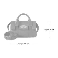 Mulberry Håndtasker*Small Classic Grain Bayswater Brun