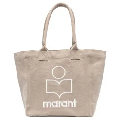 Isabel Marant Indkøbstasker*Small Yenky Small Leather Goods Beige