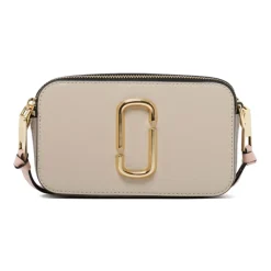 Marc Jacobs Skuldertasker*Snapshot Bag Beige